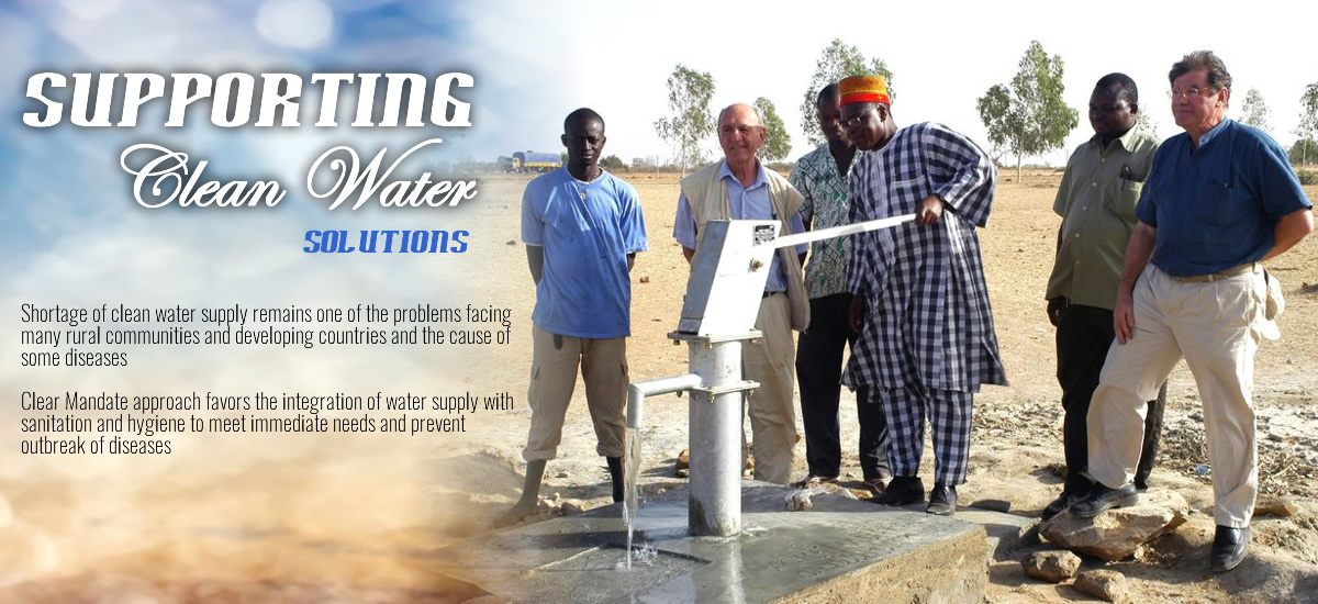Supporting Clean Water Solutions